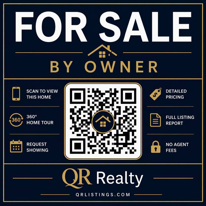 FSBO QR sign variant 4